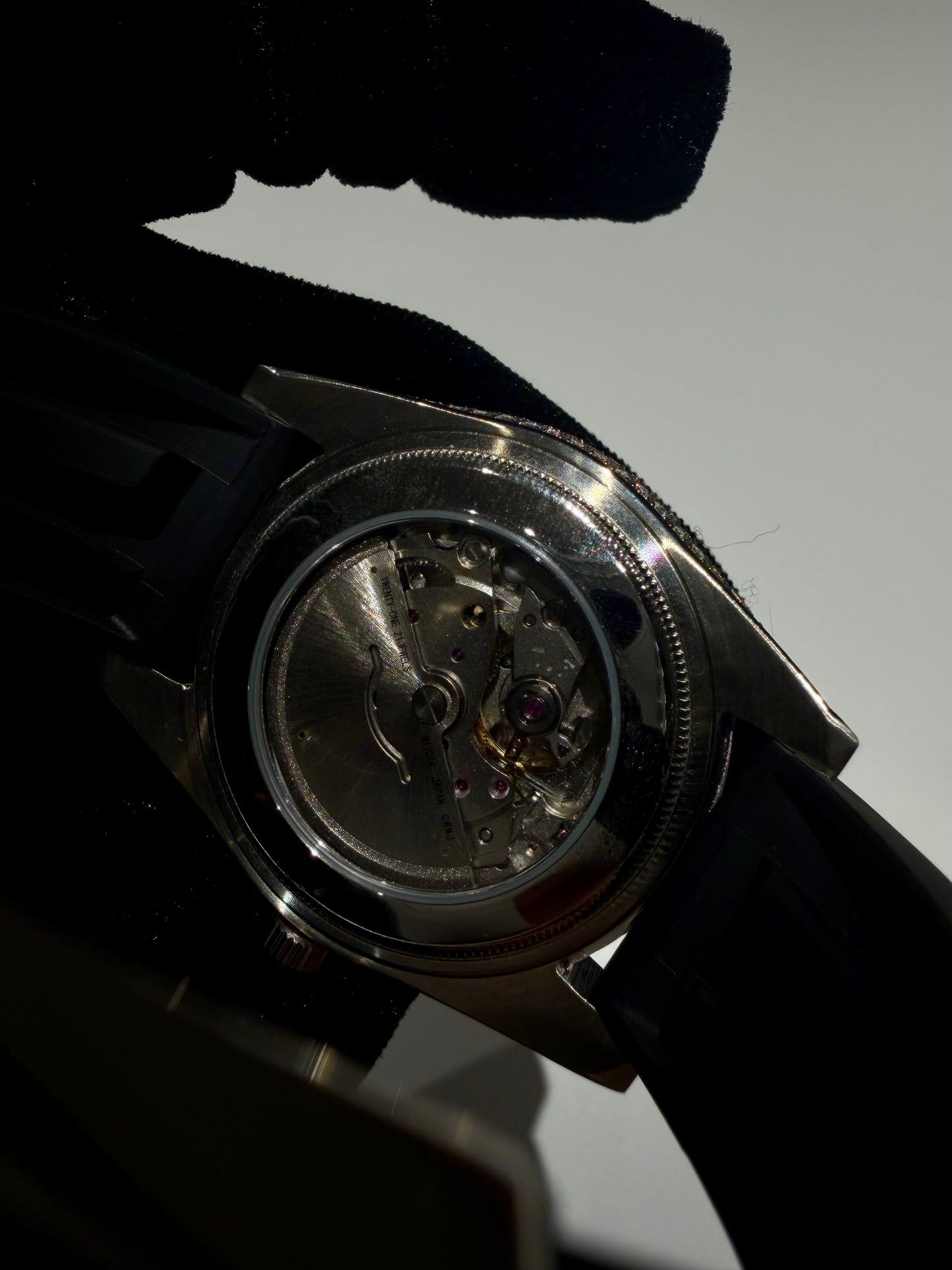VVS Moissanite Stainless Steel Automatic Watch