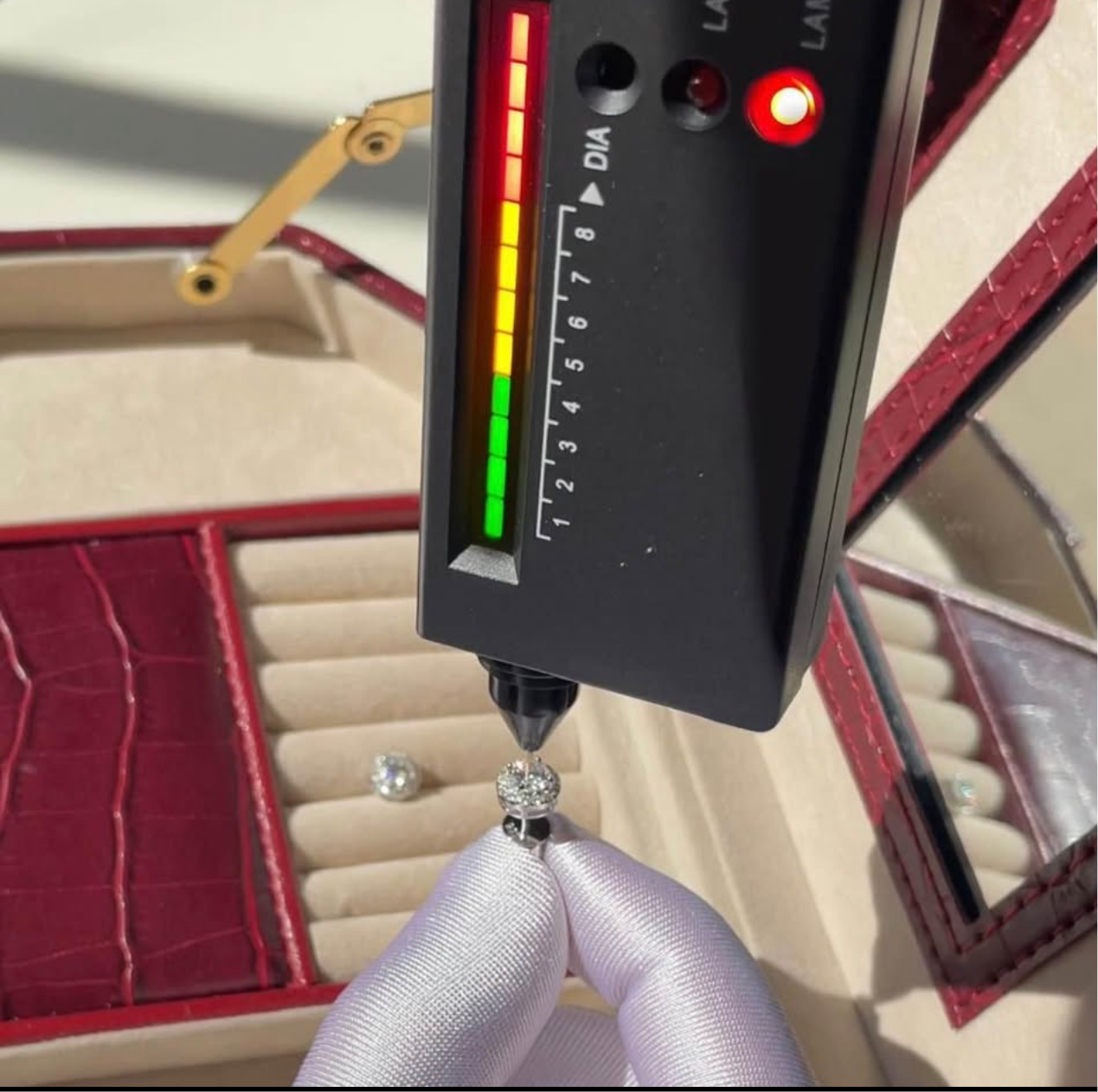 5mm Moissanite Halo Earrings