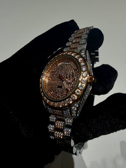 TWO TONE PRESIDENTIAL WATCH 42MM
