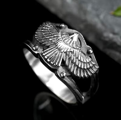Dark Steel Eagle Ring🦅