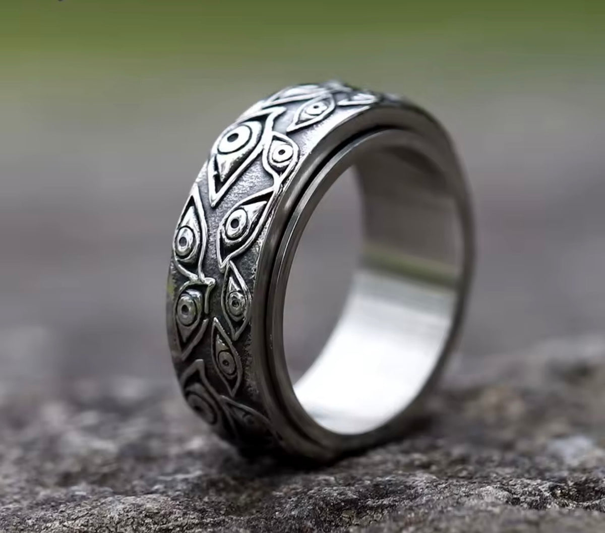 Sukuna Eyed Fidget Ring