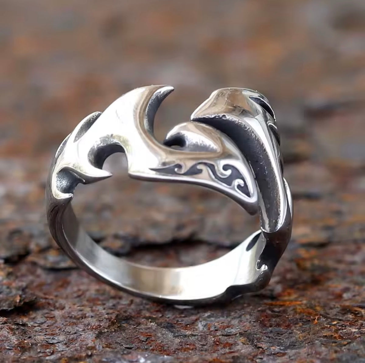 Flame Steel Ring🔥