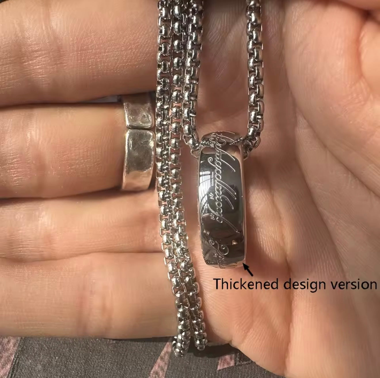 The one ring 316L stainless steel