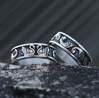 Coi Fish and Swan Rings🎏🦢