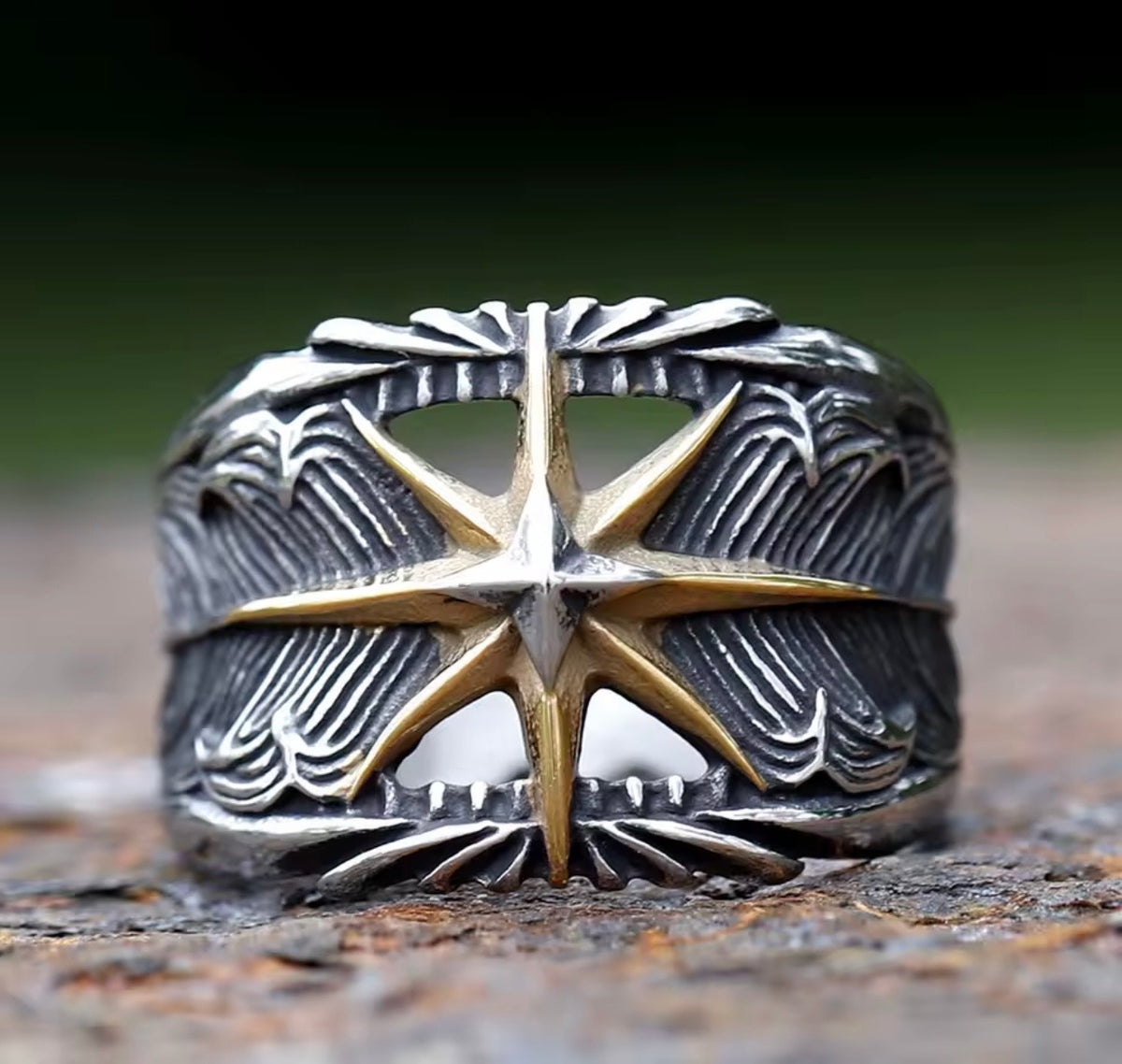 Angelic Star Ring