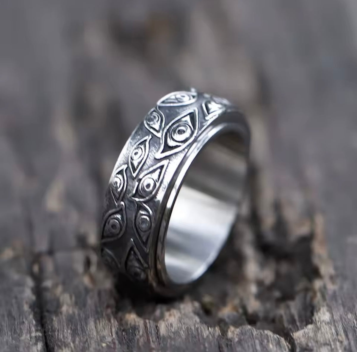 Sukuna Eyed Fidget Ring