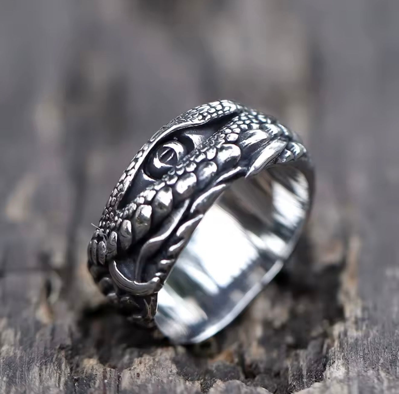 Viper Snake Ring