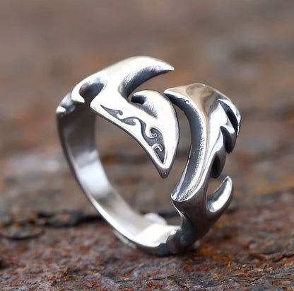 Flame Steel Ring🔥