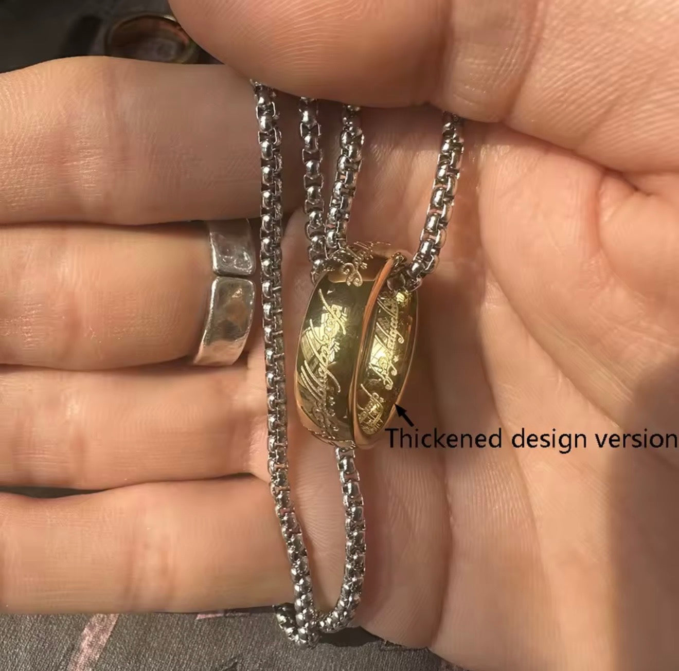The one ring 316L stainless steel