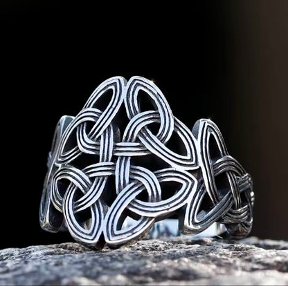 Dark Steel Nordic Ring