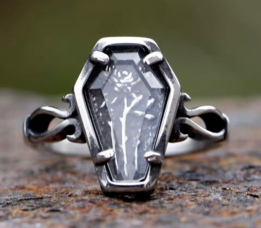 Coffin Rose Ring🌹⚰️