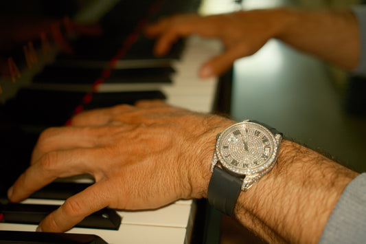 VVS Moissanite Stainless Steel Automatic Watch