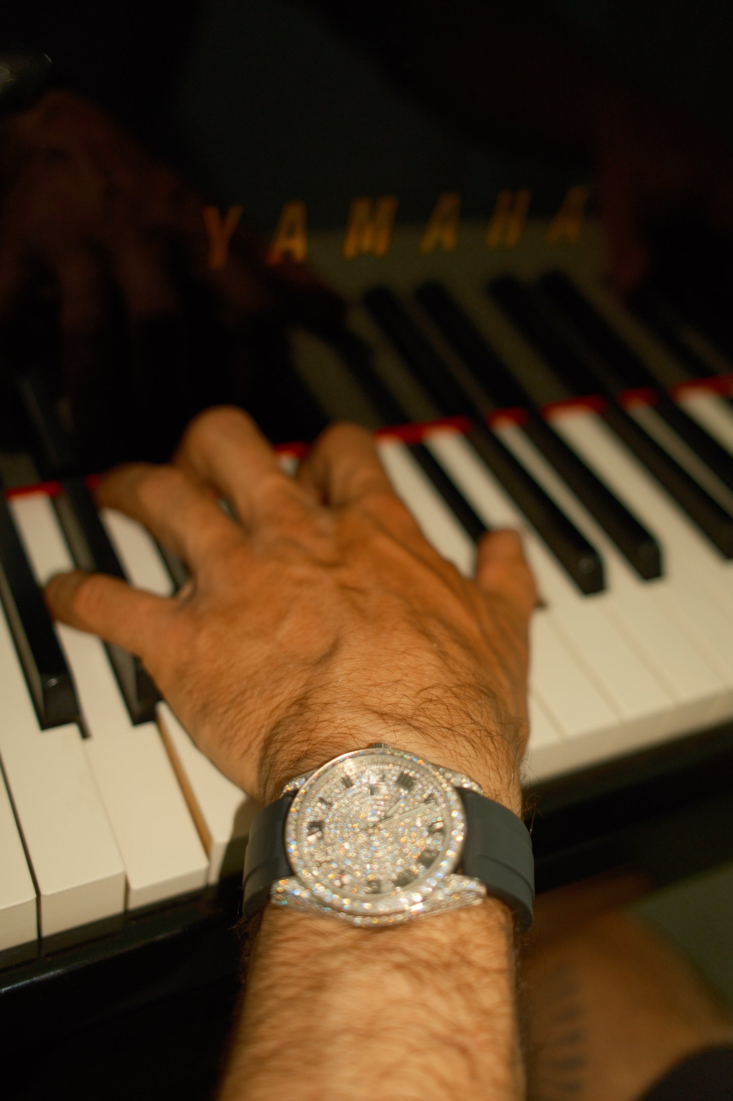 VVS Moissanite Stainless Steel Automatic Watch