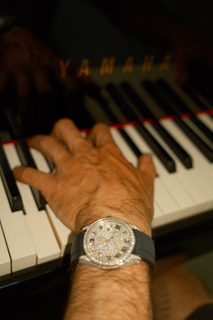 VVS Moissanite Stainless Steel Automatic Watch
