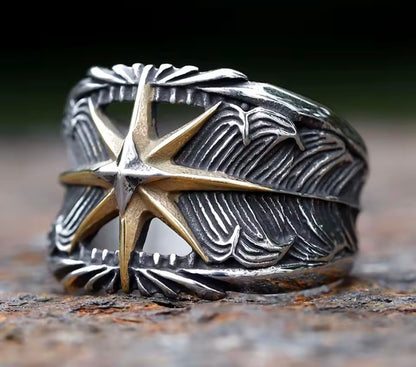 Angelic Star Ring