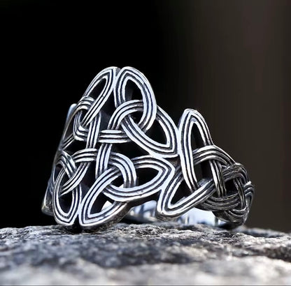 Dark Steel Nordic Ring