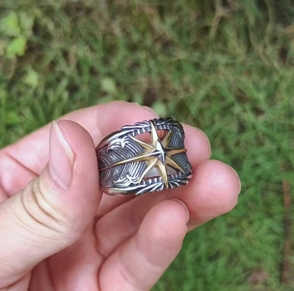 Angelic Star Ring