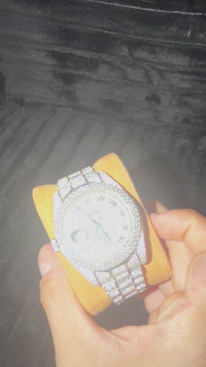 Moissanite VVS Rolex Fully Iced Out